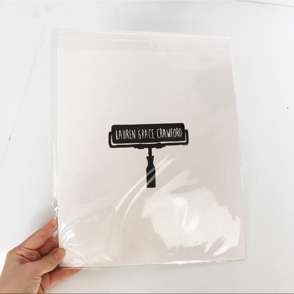 Handprinted “Inner thoughts” black ink art print ✨ - Picture 3 of 7